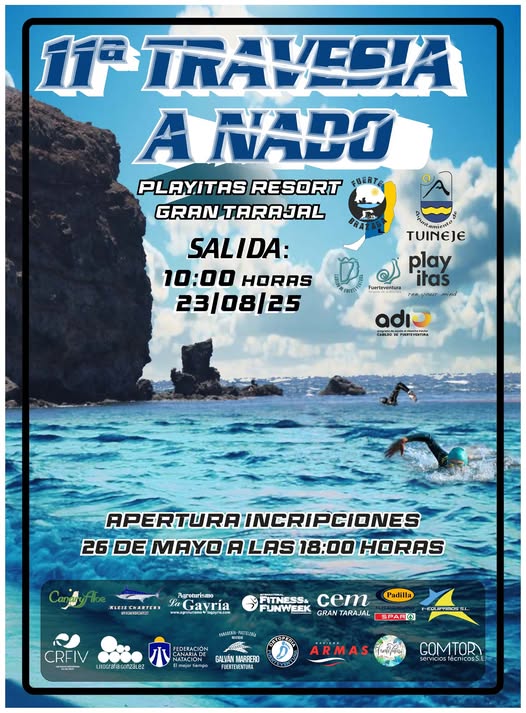 Travesía a nado Playitas – Resort – Gran Tarajal