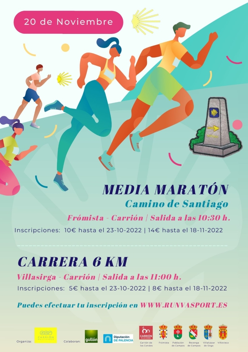 Media Maratón Camino de Santiago – Carrión de los Condes