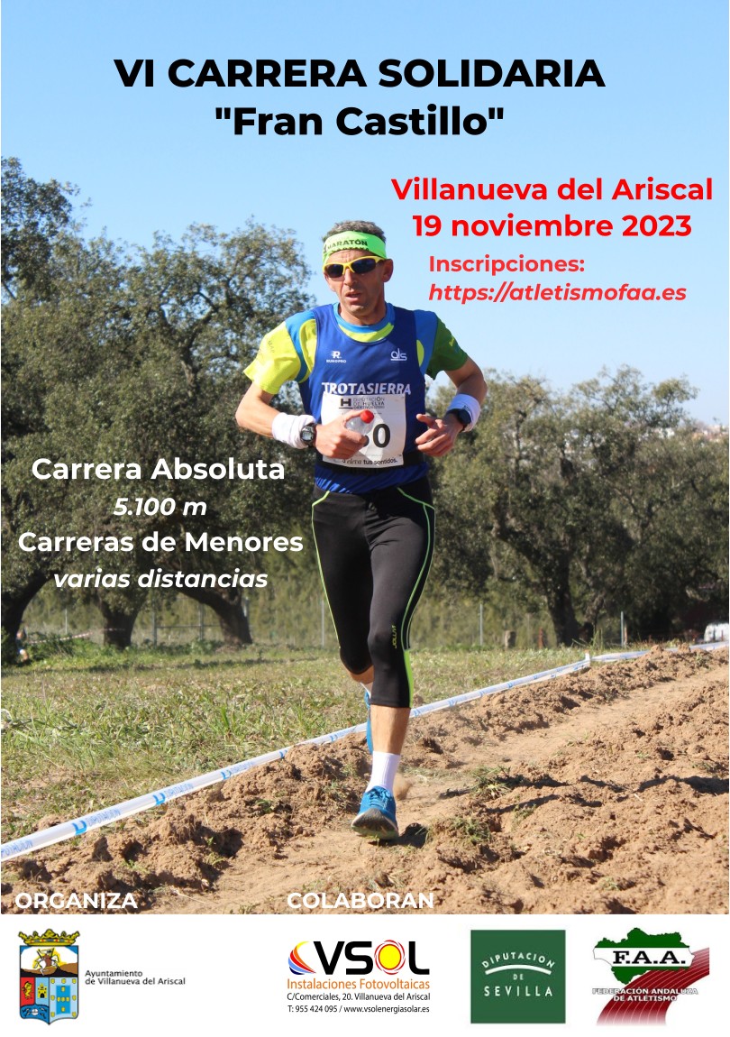 Carrera Solidaria Fran Castillo Villanueva del Ariscal