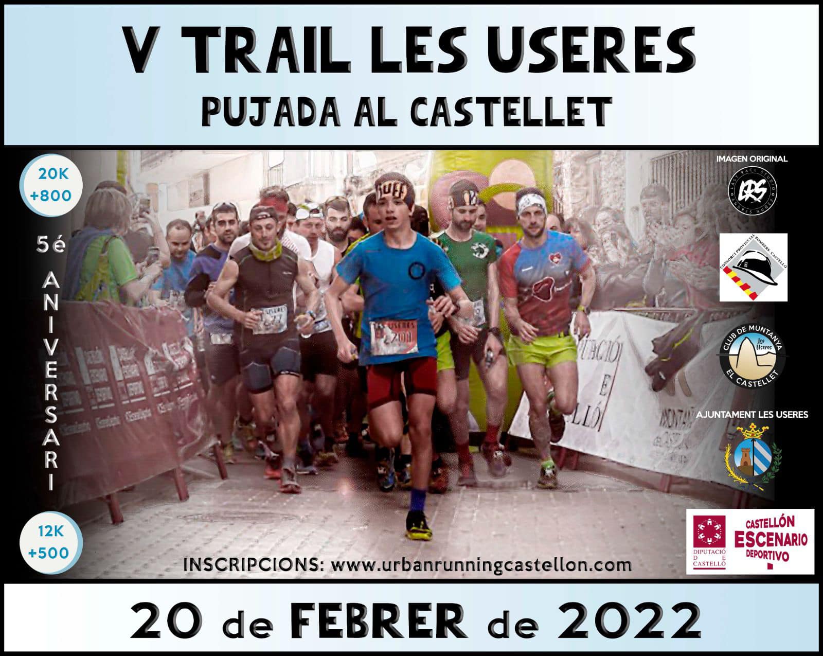 Trail Les Useres Pujada al Castellet