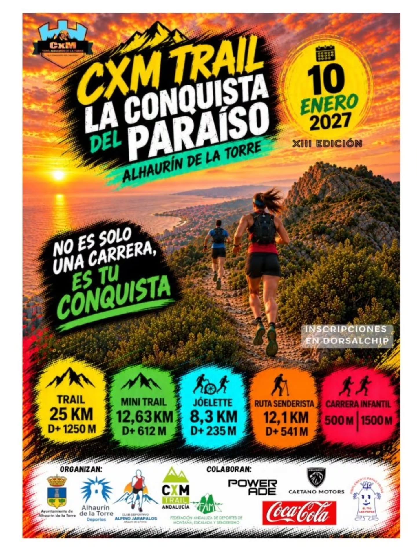 Trail la Conquista del Paraíso Alhaurín de la Torre