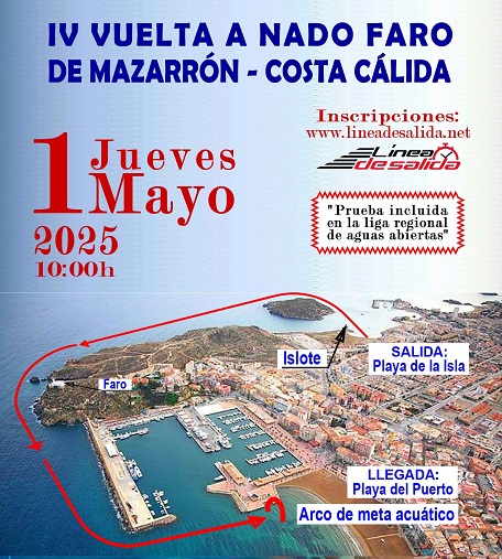 Vuelta a nado Faro de Mazarrón – Costa Cálida