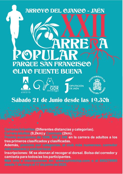Carrera Popular Nocturna Parque San Francisco – Olivo de Fuente Buena