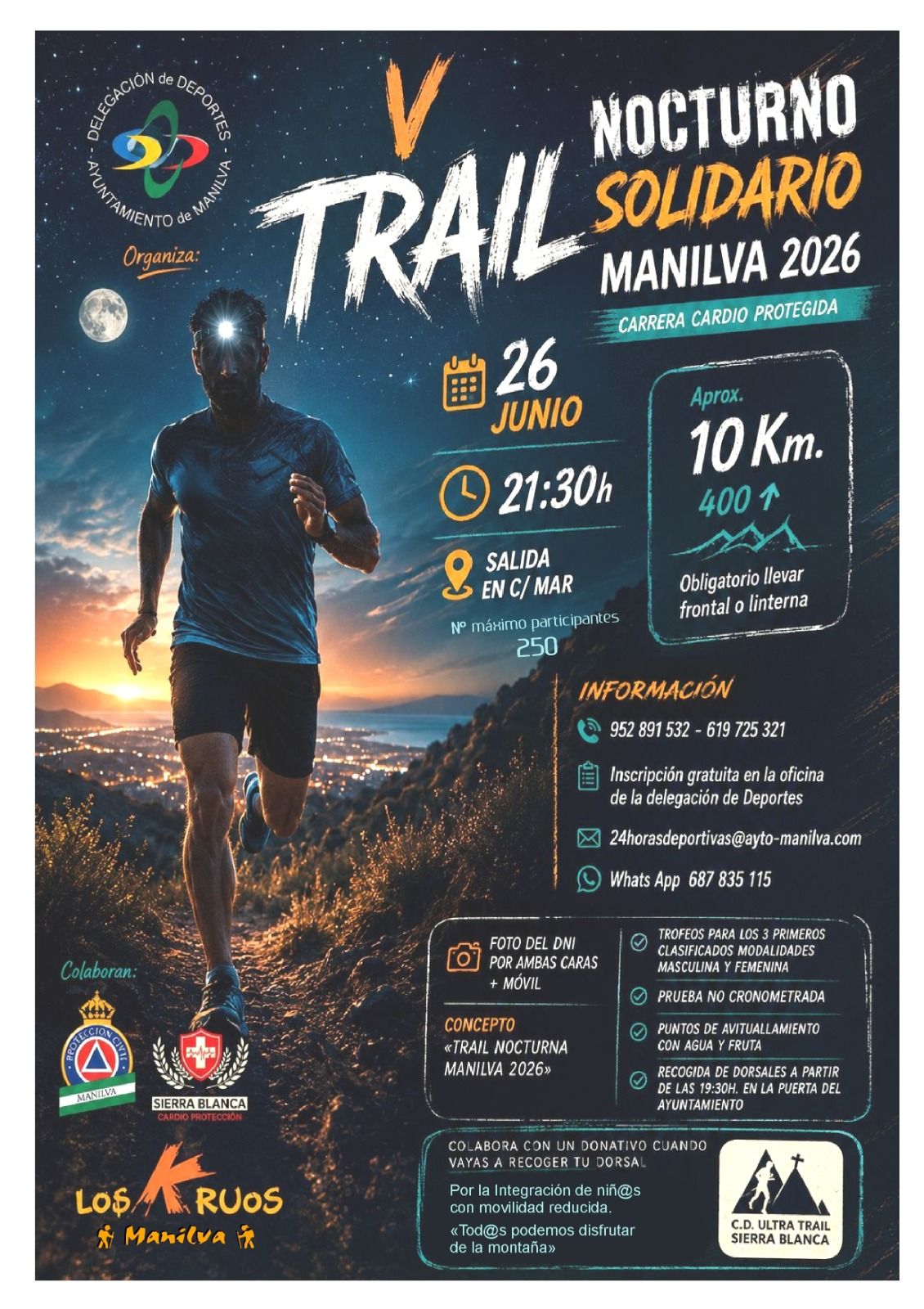 Trail Nocturno Solidario Manilva