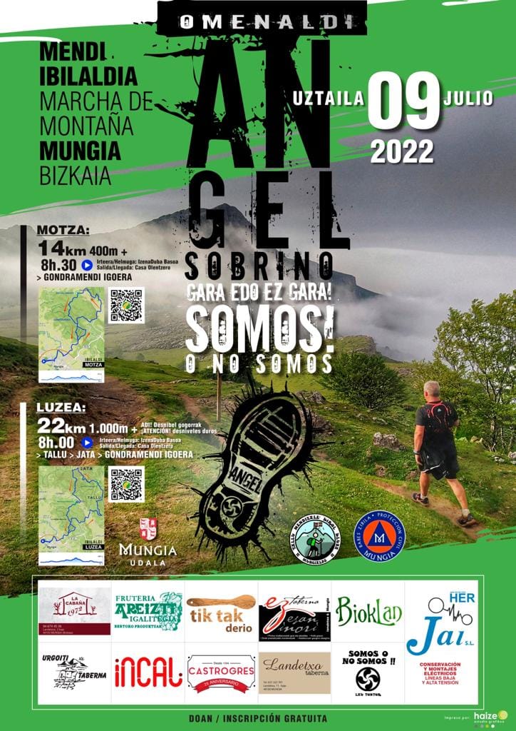 Mendi Ibilaldia – Marcha de Montaña Mungia Bizkaia