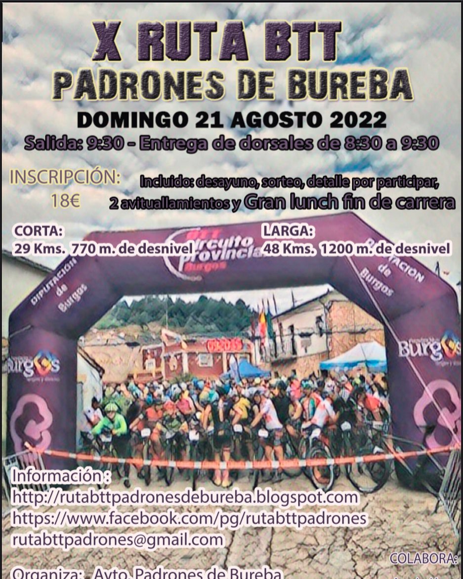 Ruta BTT Padrones de Burena