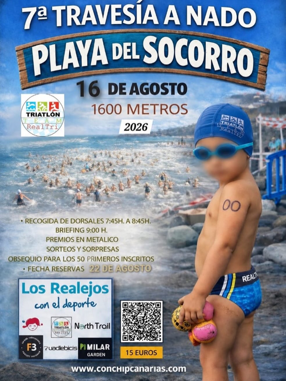 Travesía a nado playa el Socorro