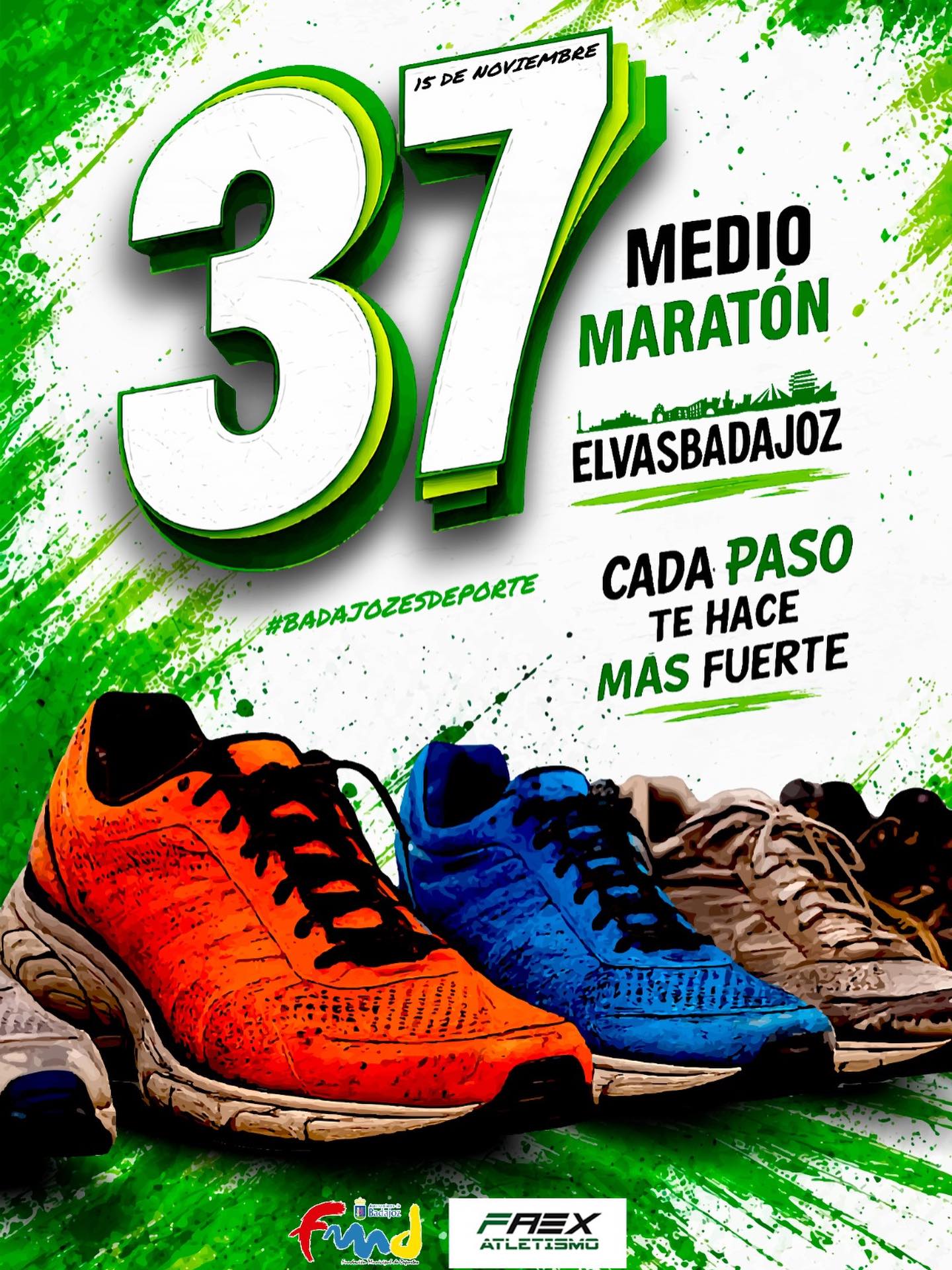 Media Maratón Elvas - Badajoz