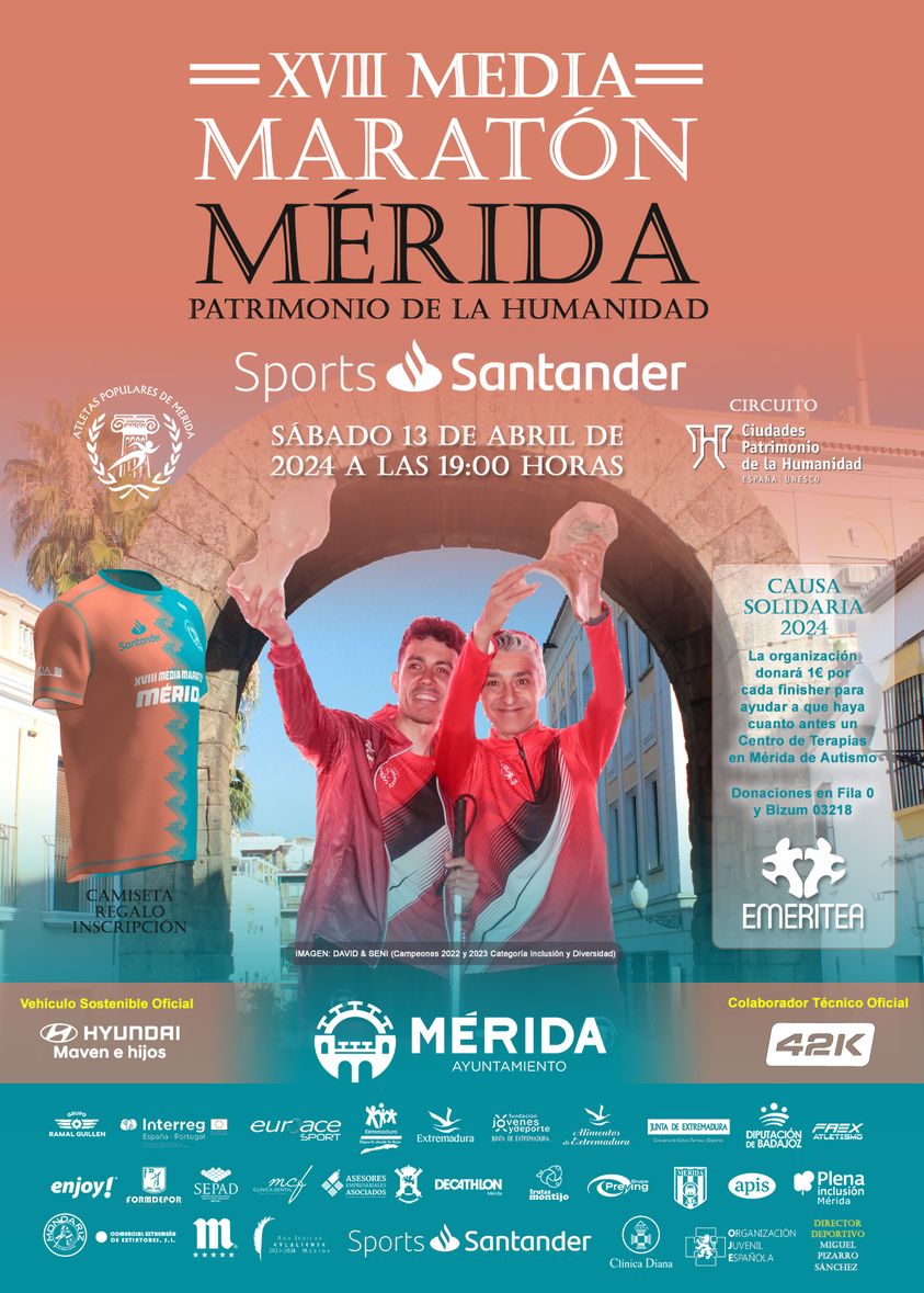 Media Maratón Mérida Patrimonio de la Humanidad