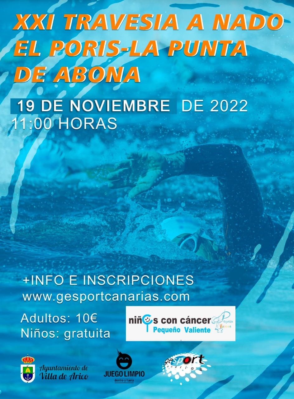 Travesia a nado El Poris – La Punta de Abona