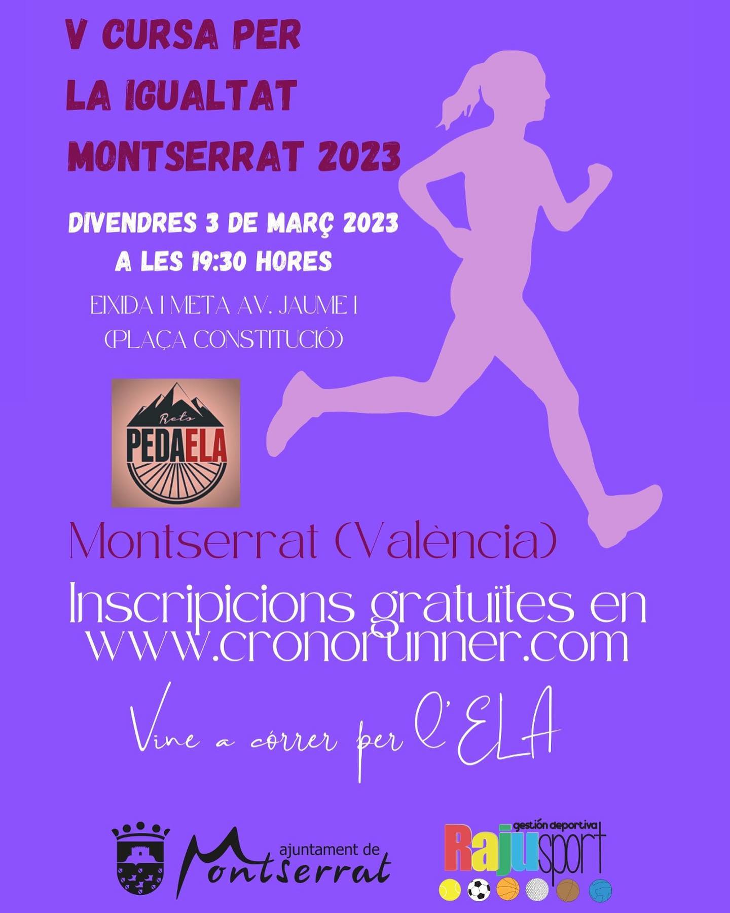 Cursa per la Igualtat Montserrat