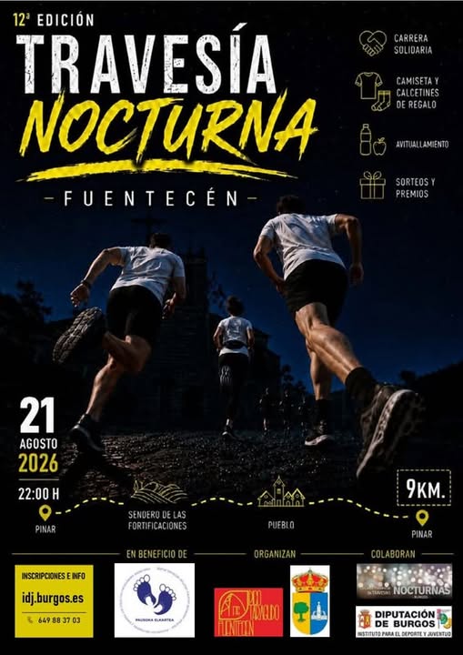 Travesía Nocturna Fuentecén Sendero de las Fortificaciones