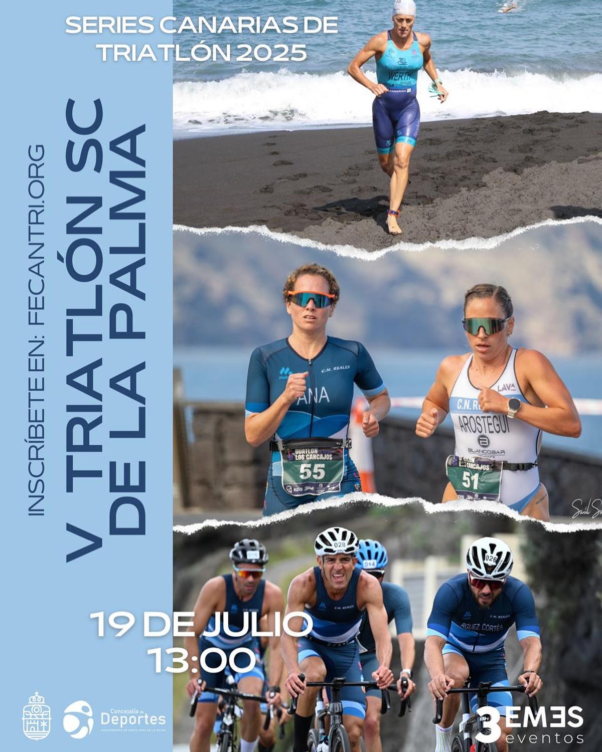 Triatlon la Palma Memorial Miguel Valcárcel