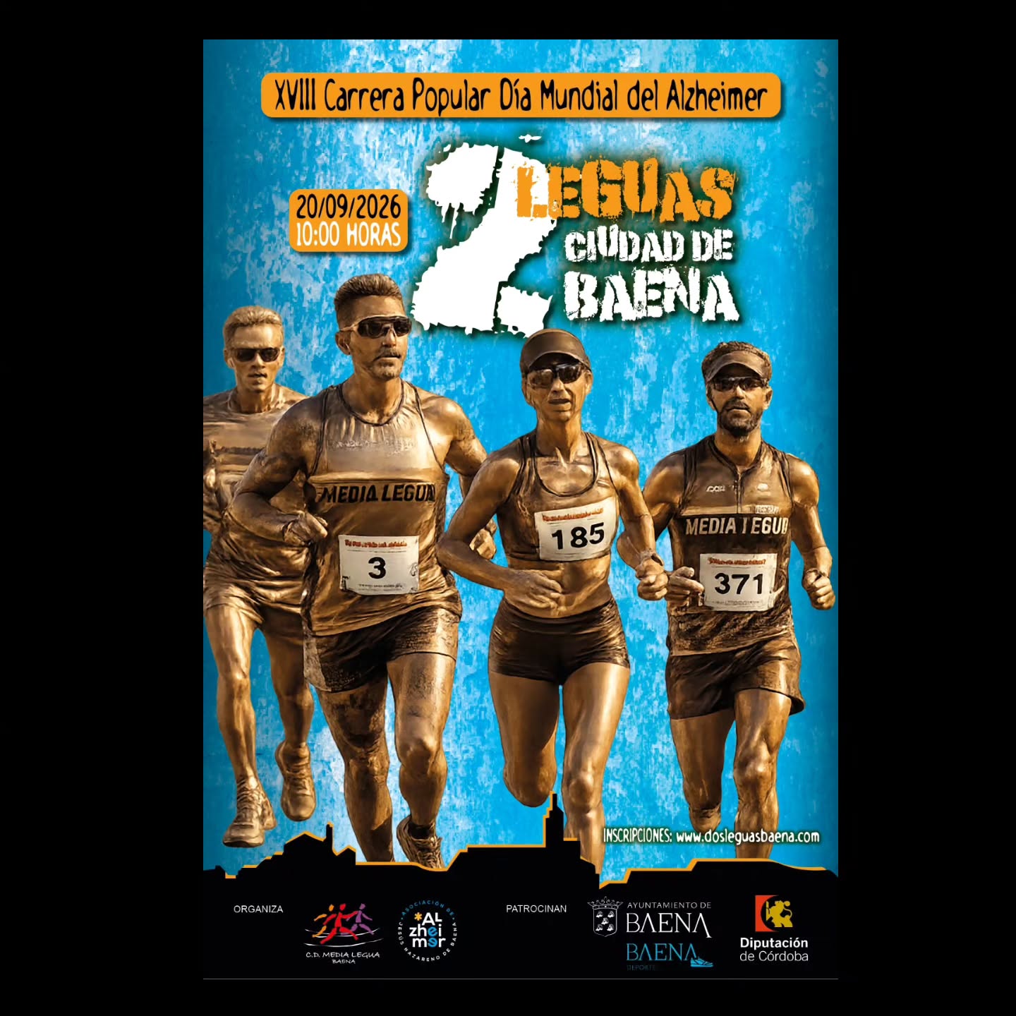Leguas Ciudad de Baena Carrera Popular Día Mundial del Alzheimer