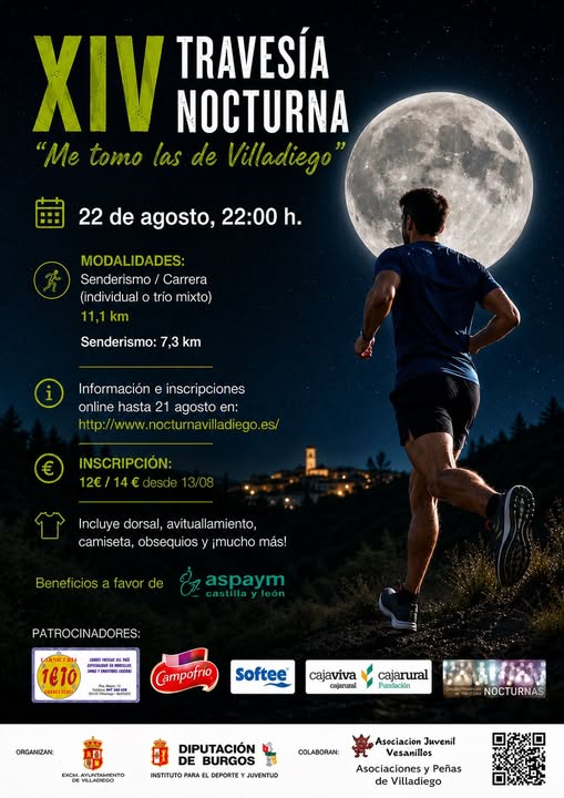 Travesía Nocturna Me tomo las de Villadiego