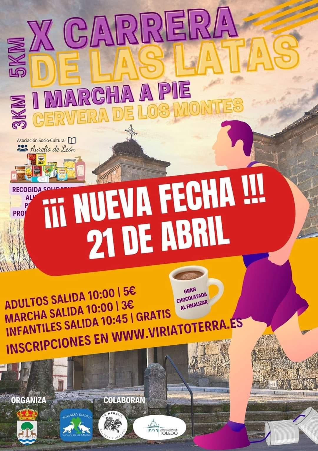 Carrera de las Latas y Marcha a pie Cervera de los Montes