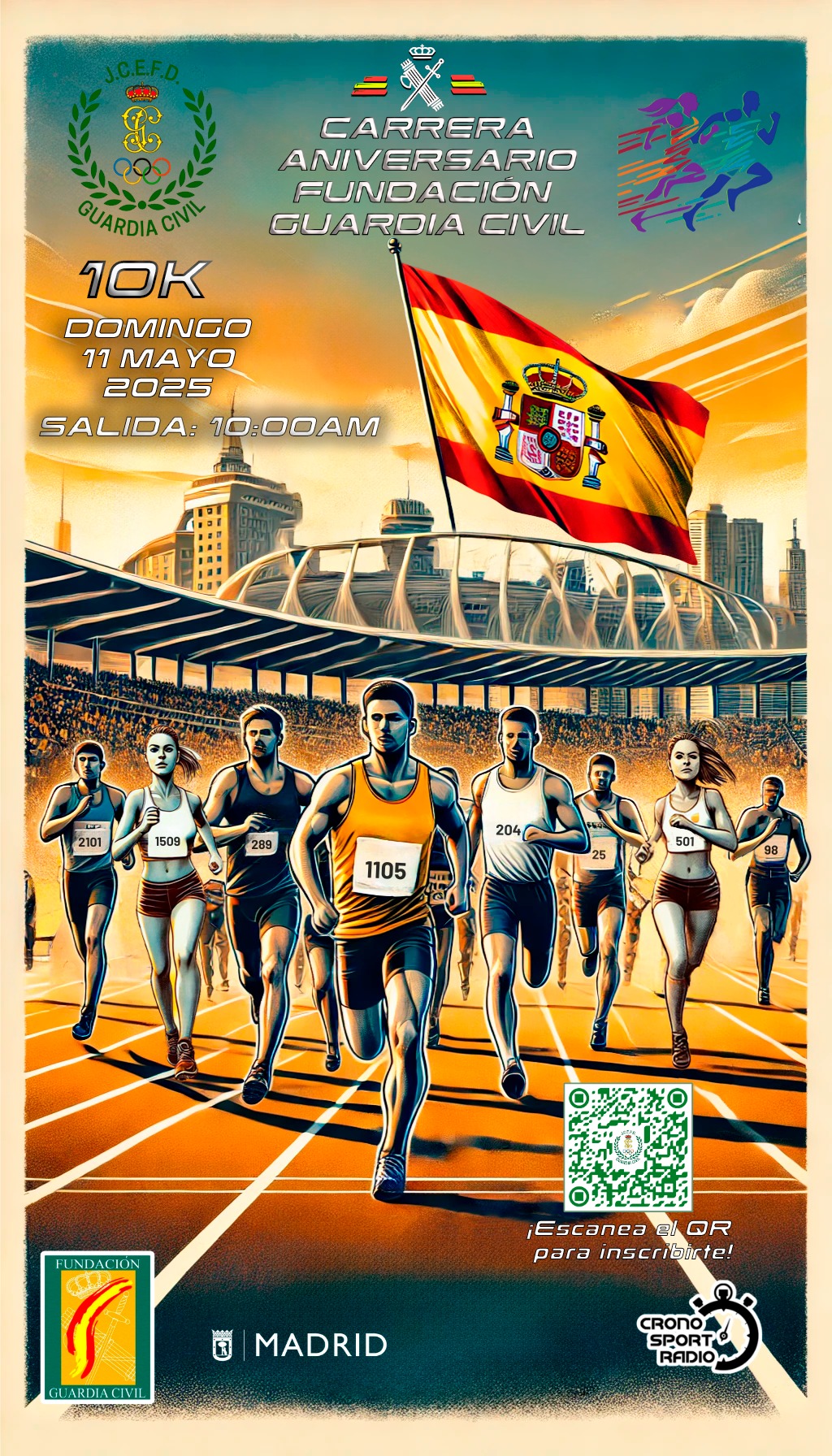 Carrera Aniversario Fundación Guardia Civil