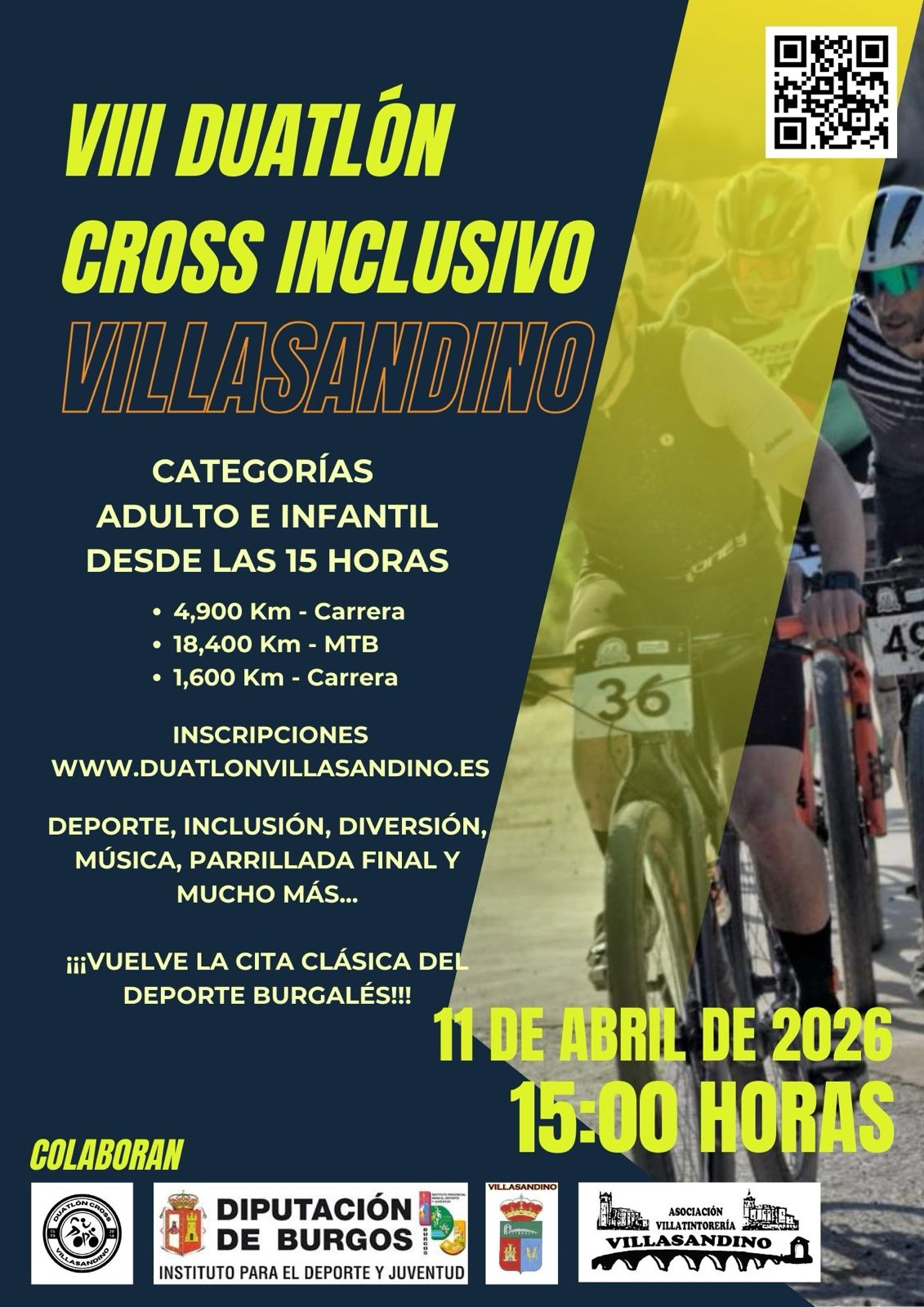 Duatlón Cross Inclusivo Villasandino