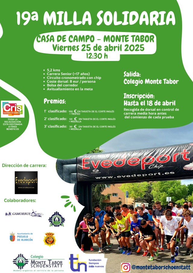 Milla Solidaria Monte Tabor Schoenstatt-Casa de Campo
