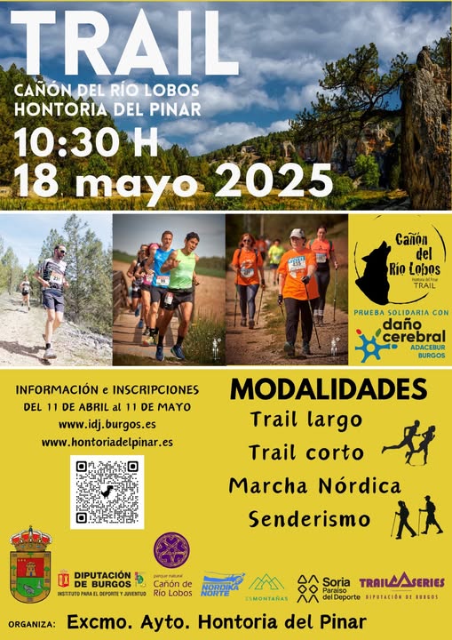 Trail Cañón del Rio Lobos – Hontoria del Pinar