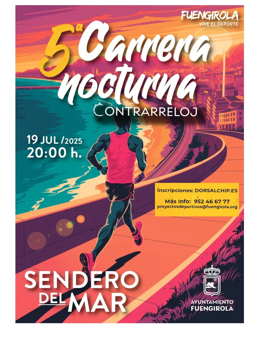 Carrera Nocturna Contrarreloj Sendero del Mar