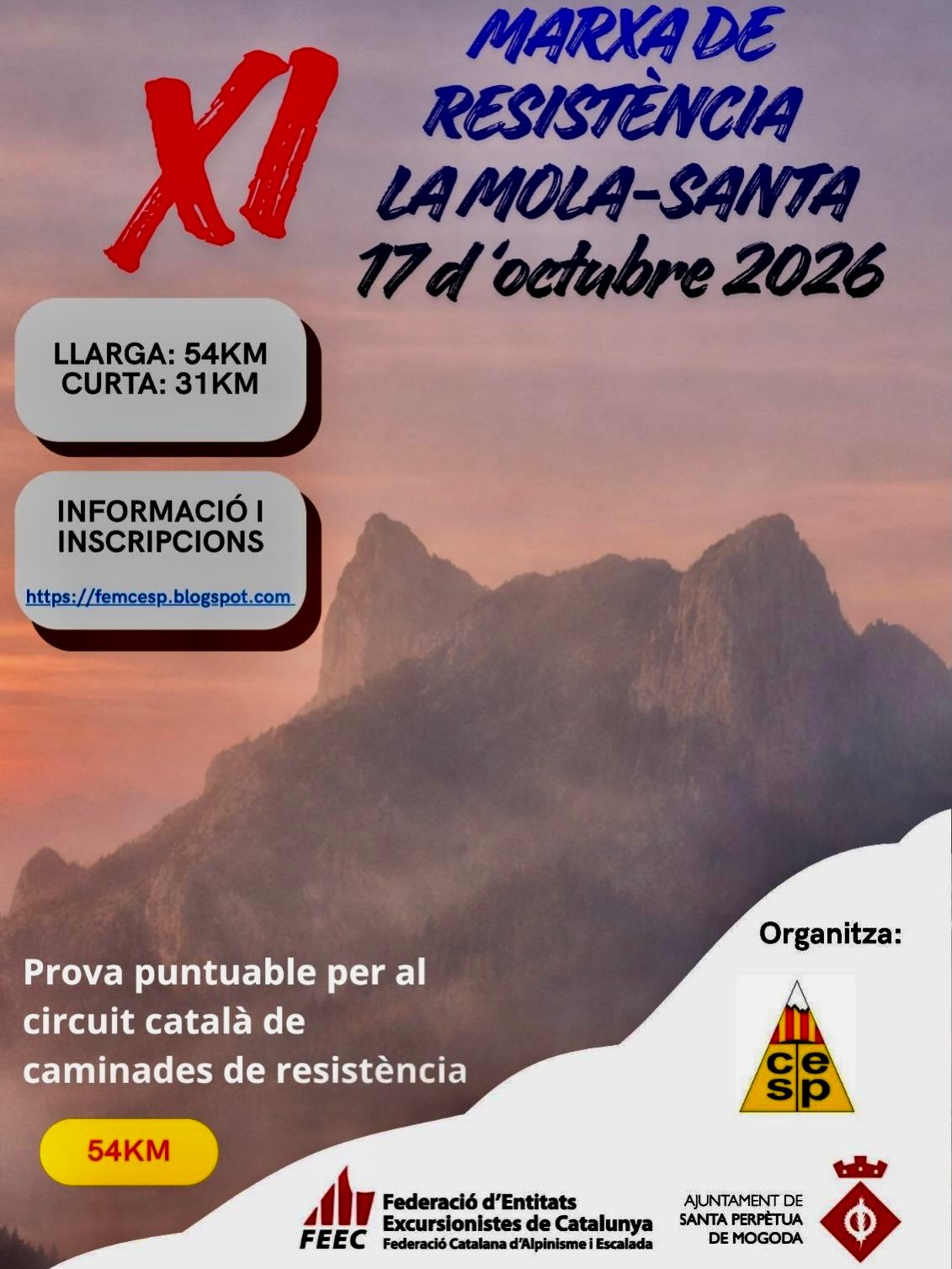 Marcha de Resistencia La Mola-Santa