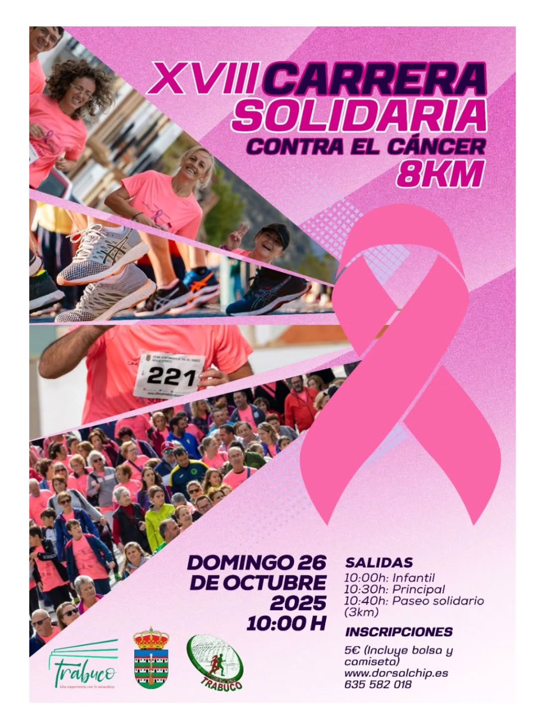 Carrera Solidaria Contra el Cáncer Villanueva del Trabuco