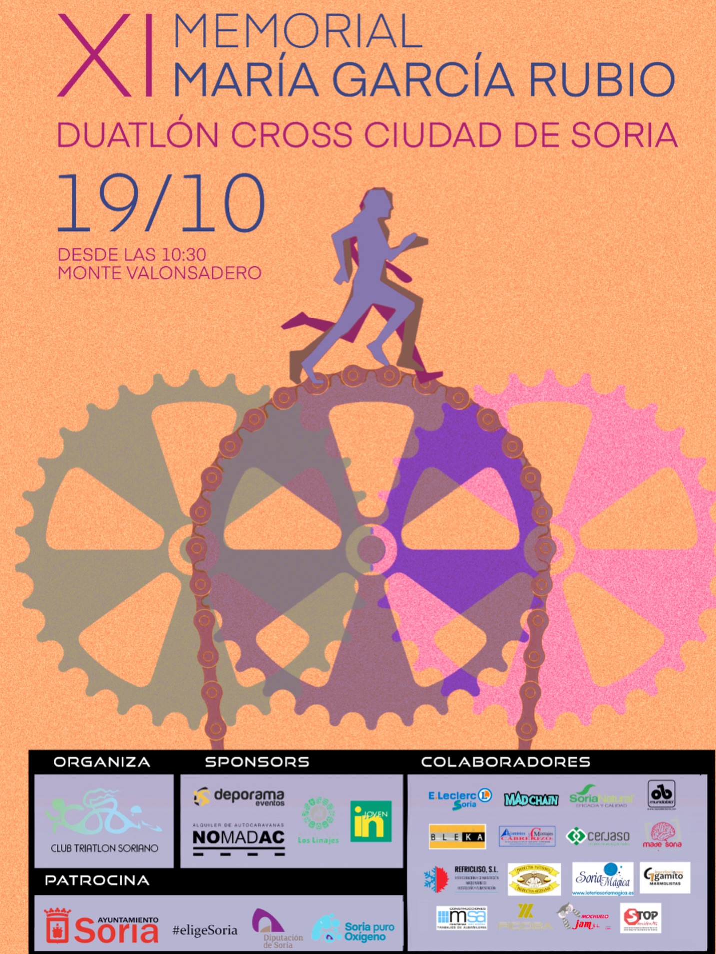 Memorial María García Rubio Duatlón Cross Ciudad de Soria