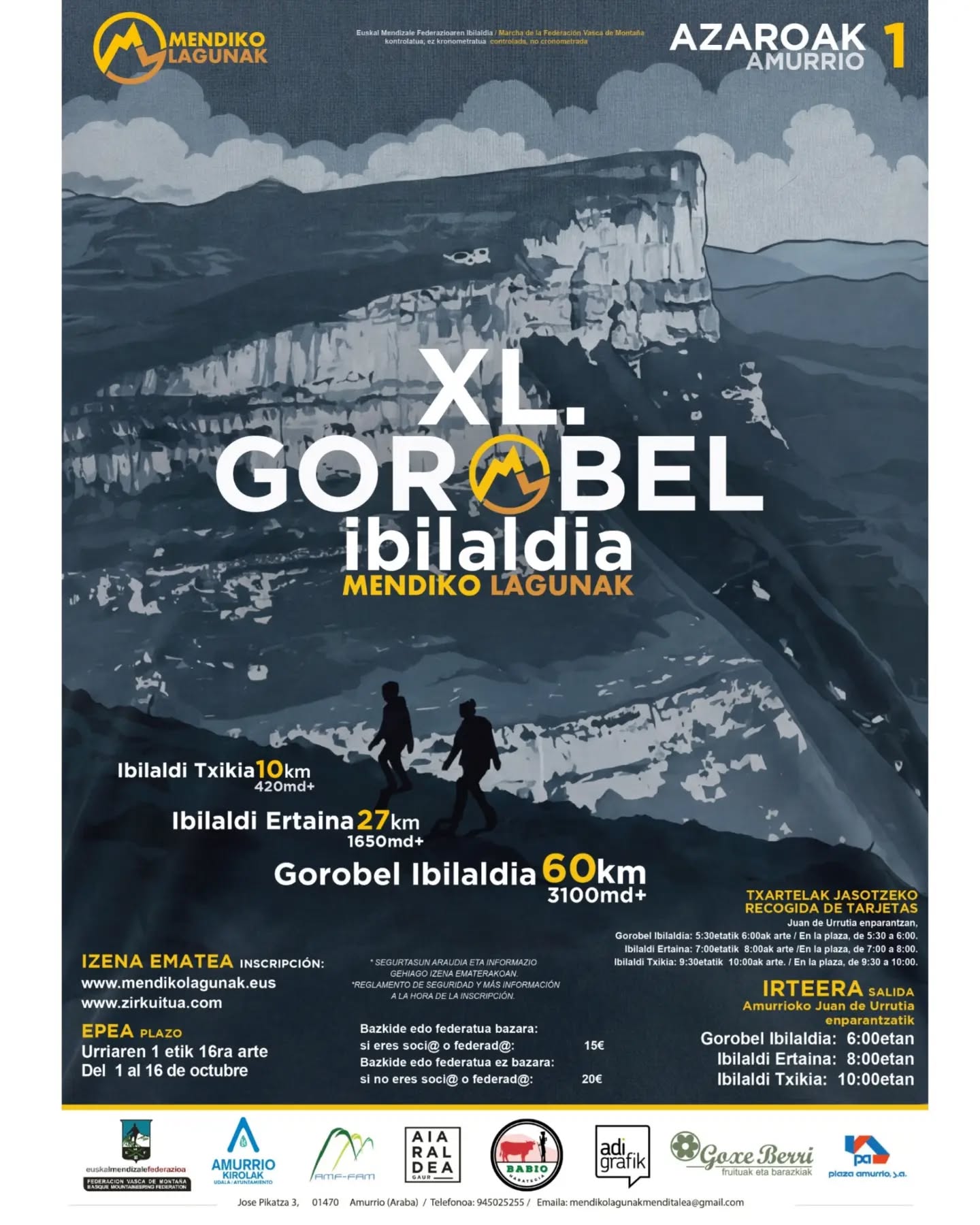 Gorobel Ibilaldia Mendiko Lagunak