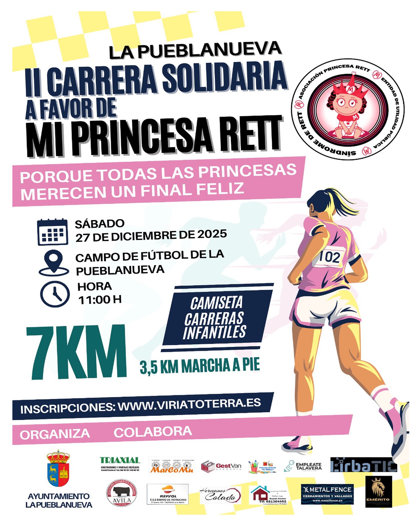 Carrera Solidaria a Favor de Mi Princesa Rett
