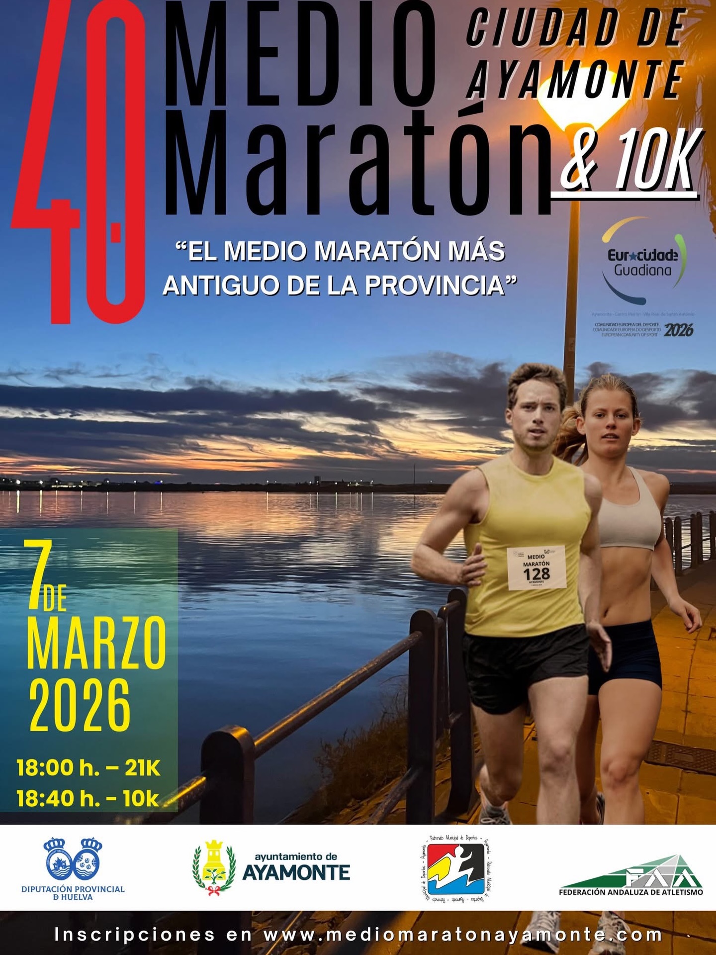 Media Maratón Ciudad de Ayamonte y 10k