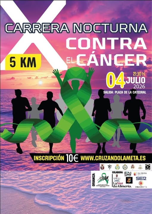 Carrera Nocturna Contra el Cancer Ciudad de Almeria