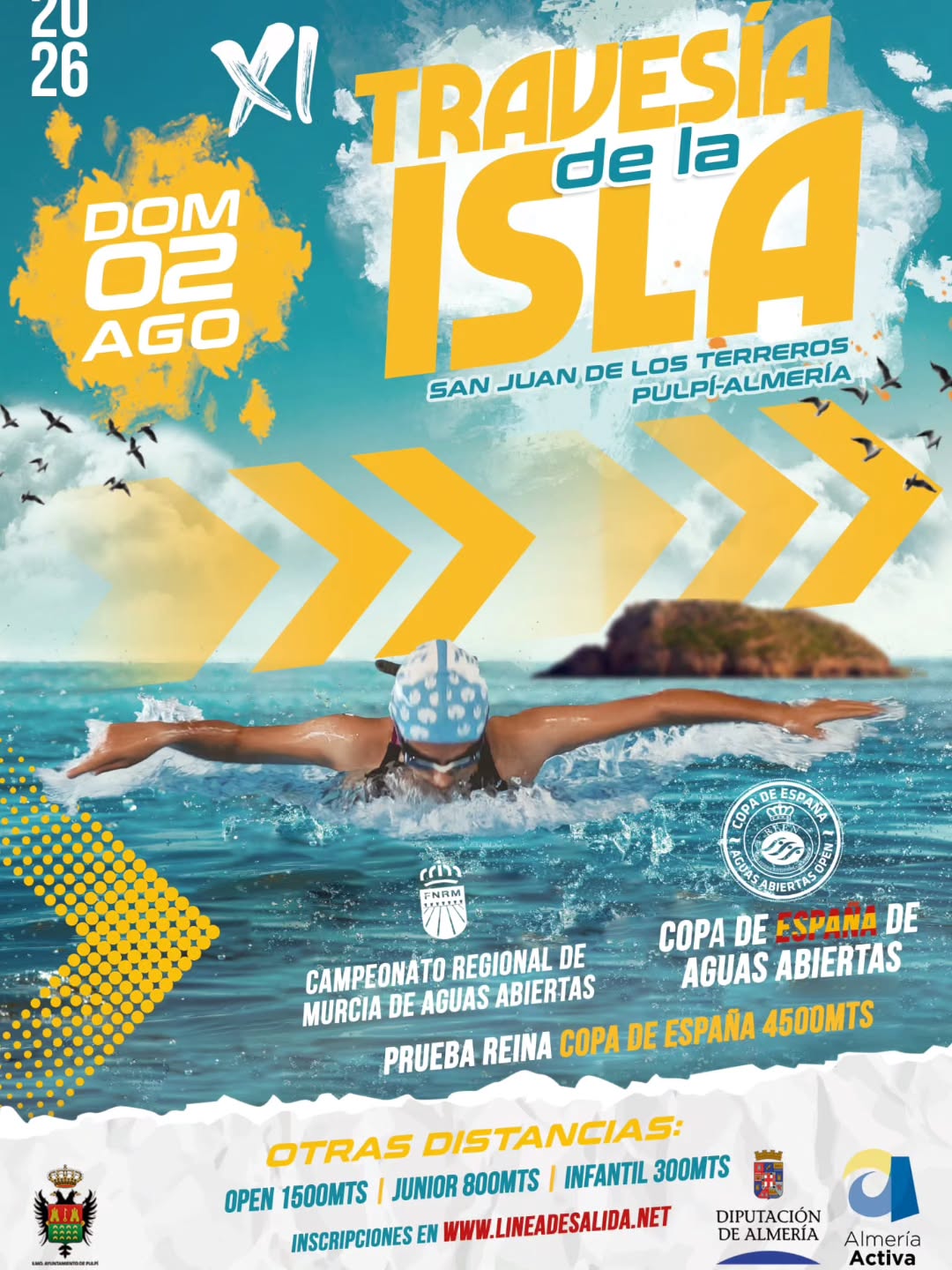 Travesía de la Isla San Juan de los Terreros Pulpí