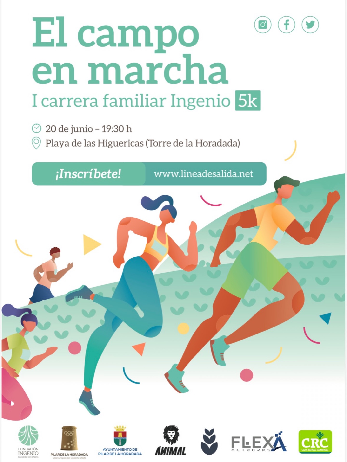 El Campo en Marcha Carrera Familiar Ingenio 5k