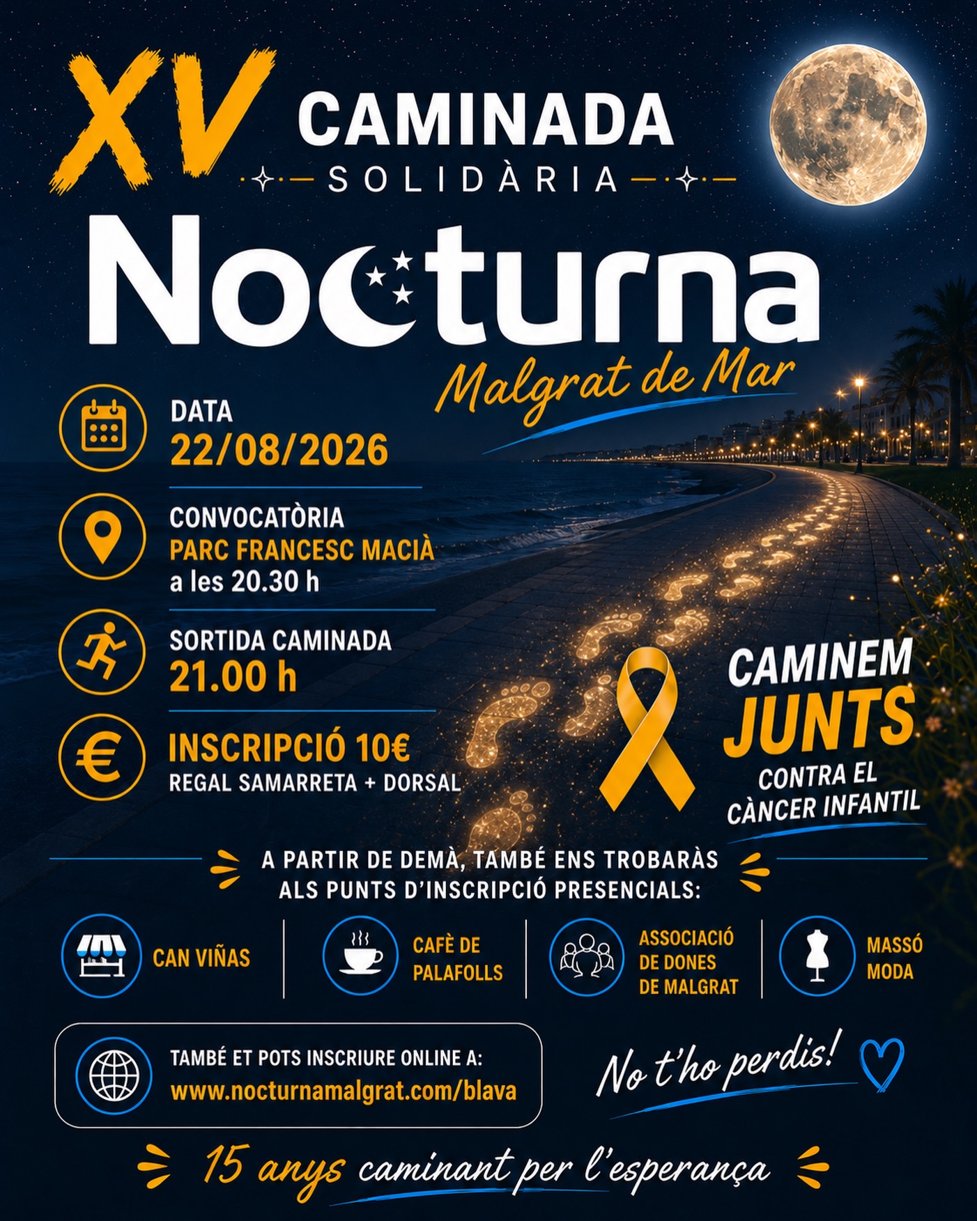 Caminada Solidària Nocturna Malgrat del Mar