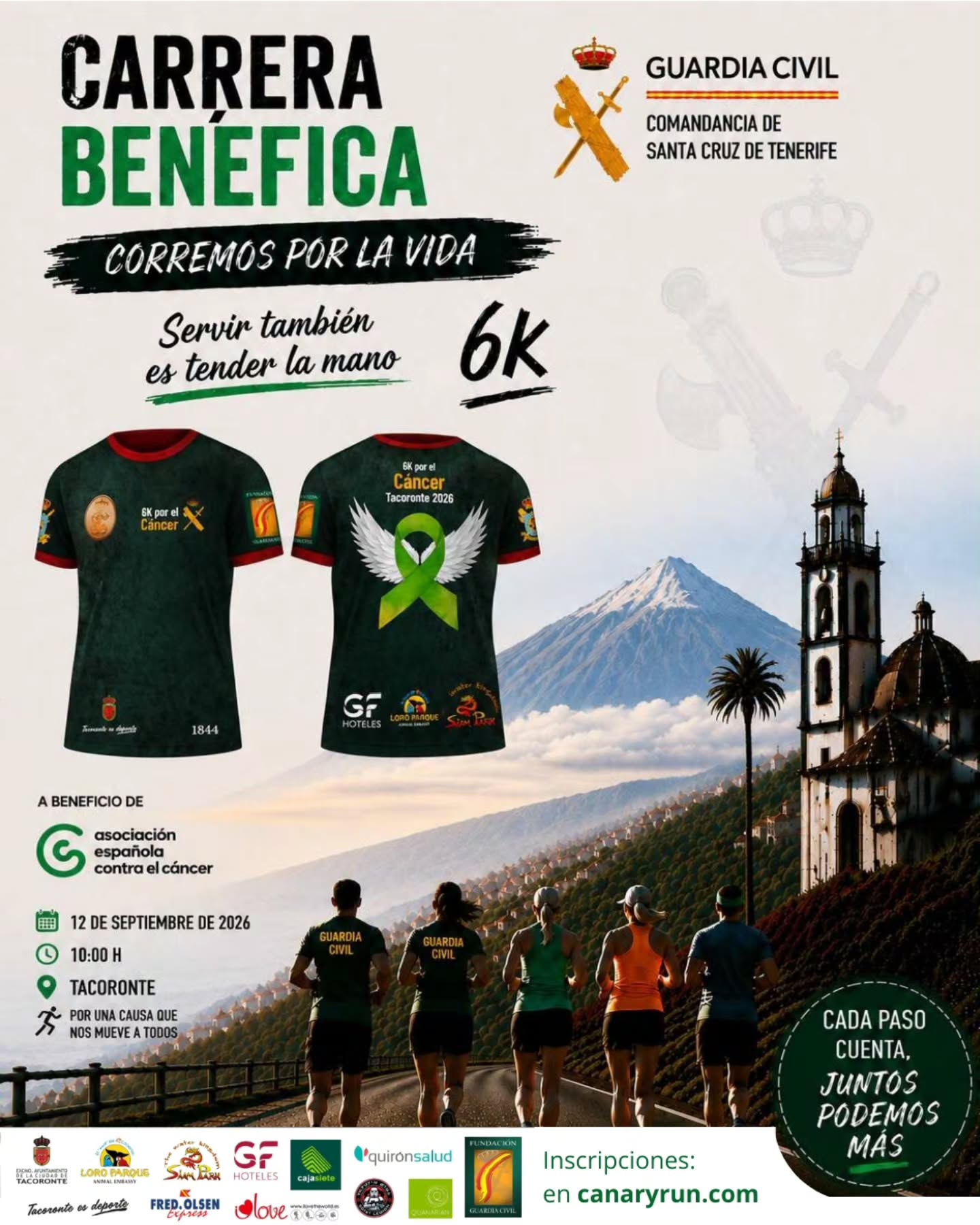 Carrera Benéfica 6k por el Cáncer Tacoronte