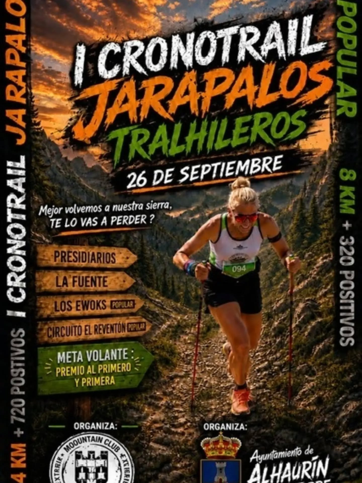 Cronotrail Jarapalos Tralhileros