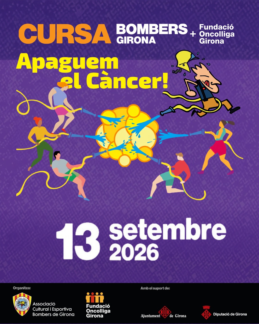 Cursa Bombers Apaguem el Càncer