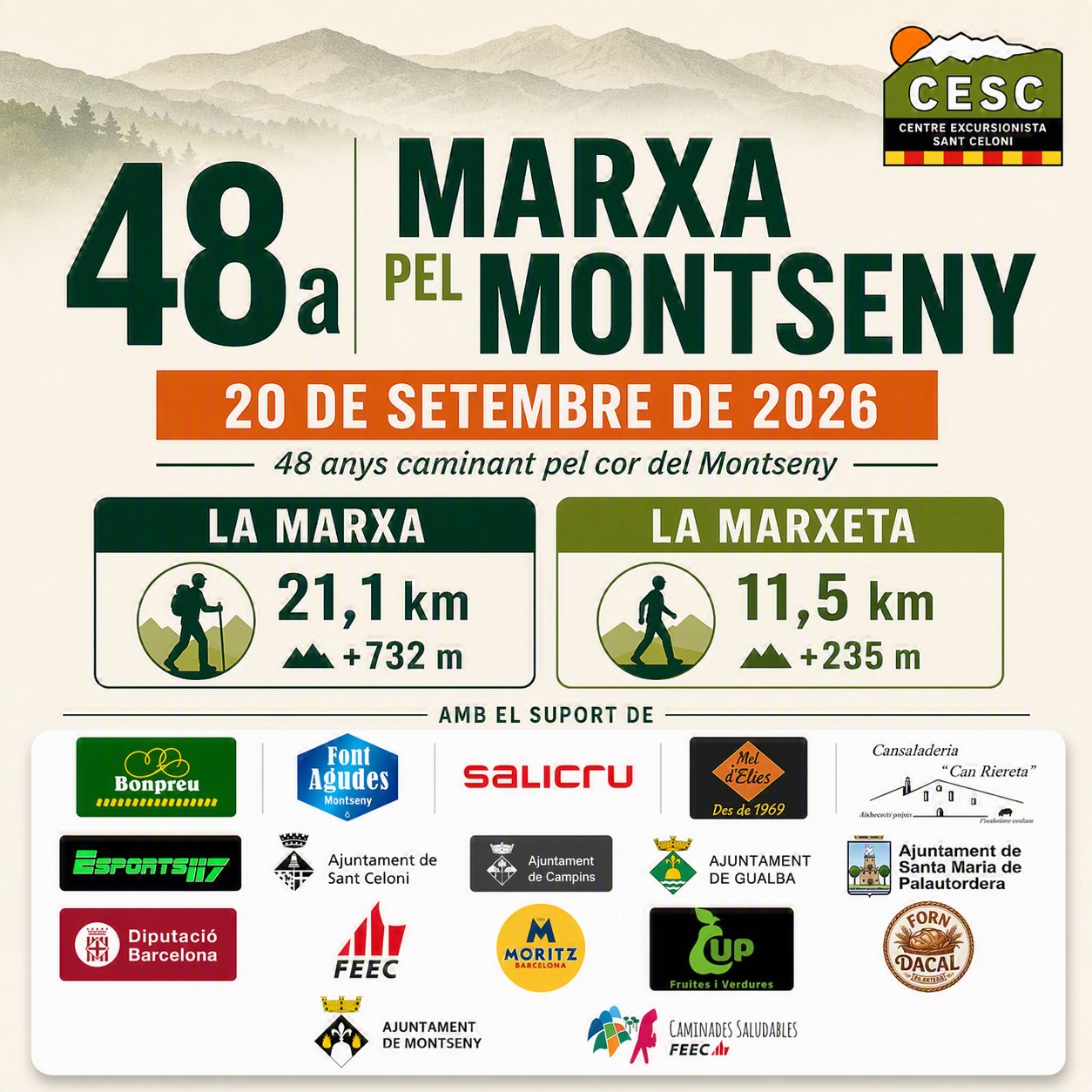Marxa pel Montseny