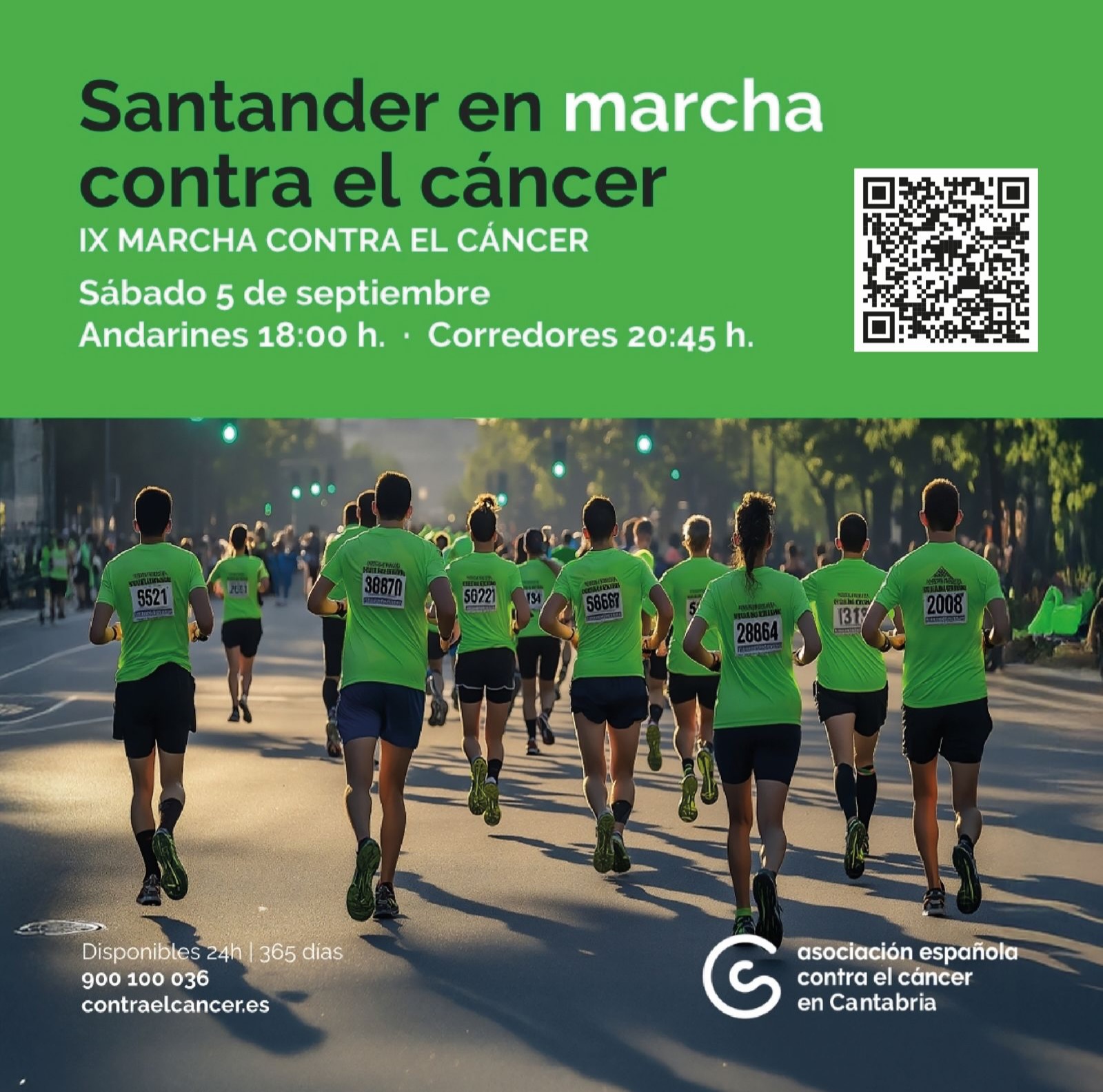 Santander en marcha contra el cáncer