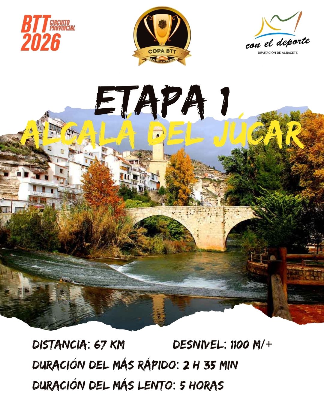 Circuito Provincial BTT Alcalá del Júcar Etapa 1