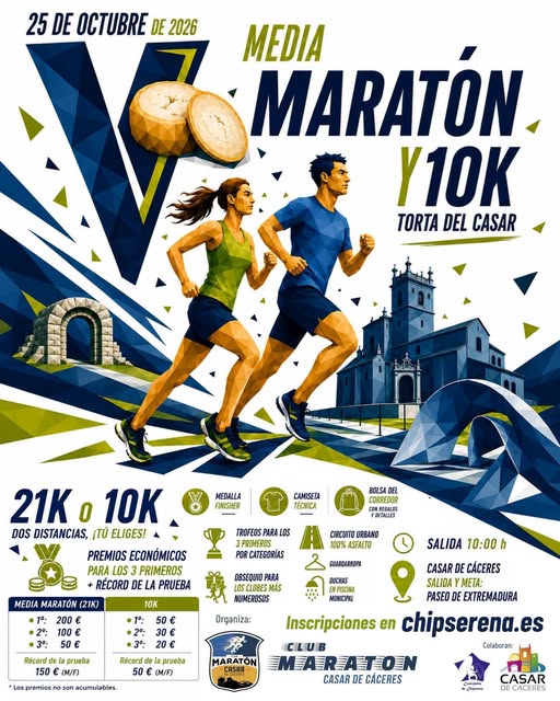 Media Maratón y 10k Torta del Casar