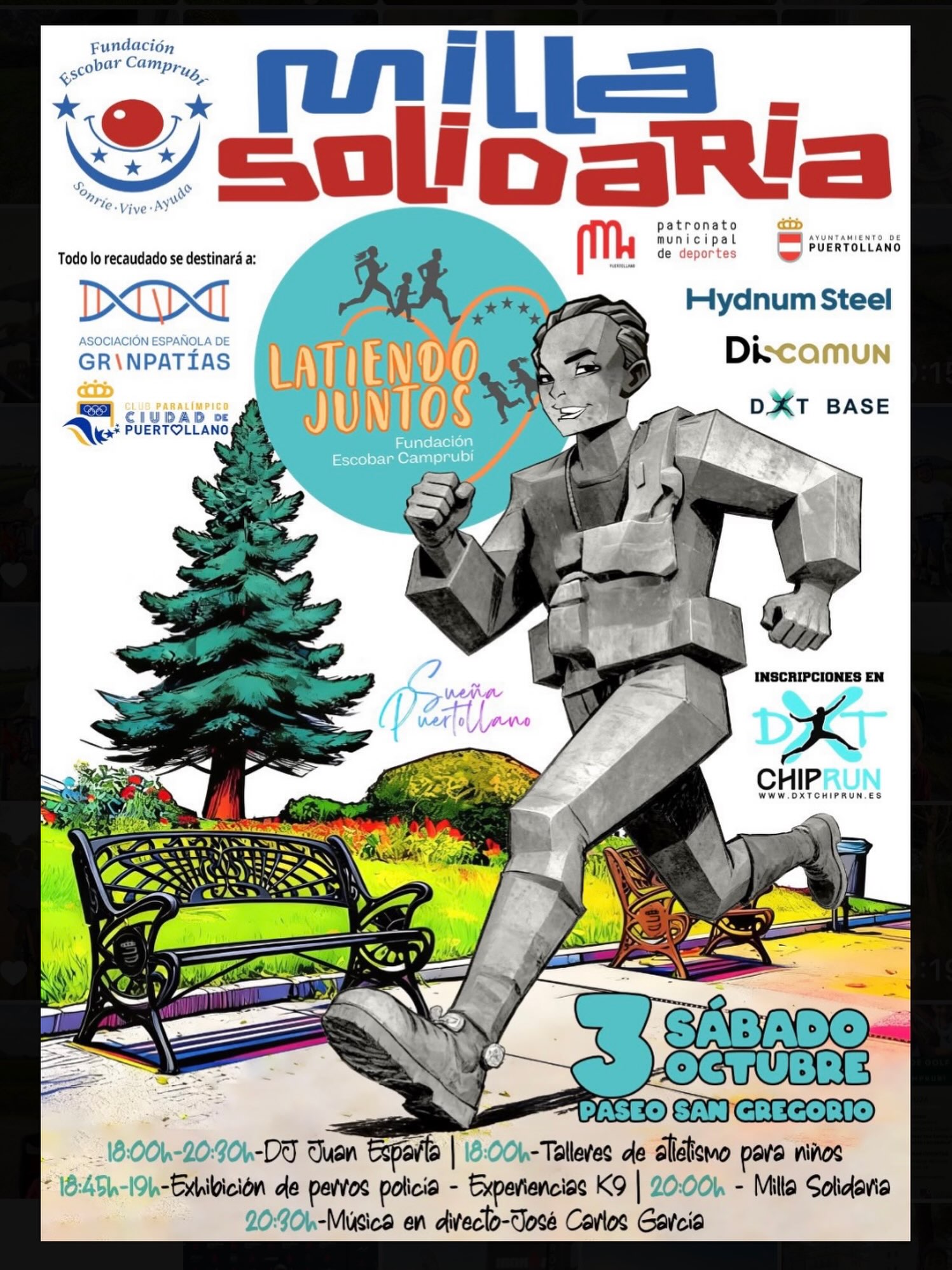 Milla Solidaria de la Fundación Escobar Camprubí.