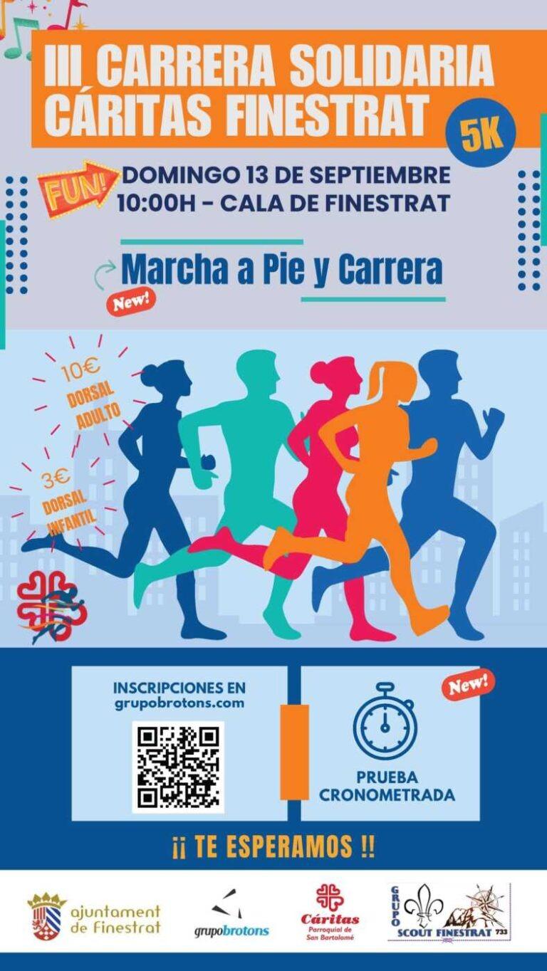 Carrera Solidaria Cáritas Finestrat