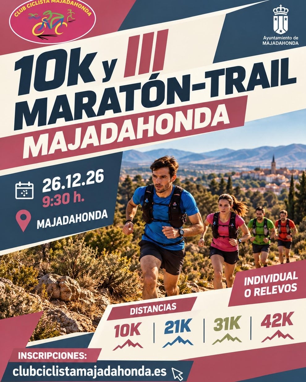 10k y Maratón – Trail Majadahonda