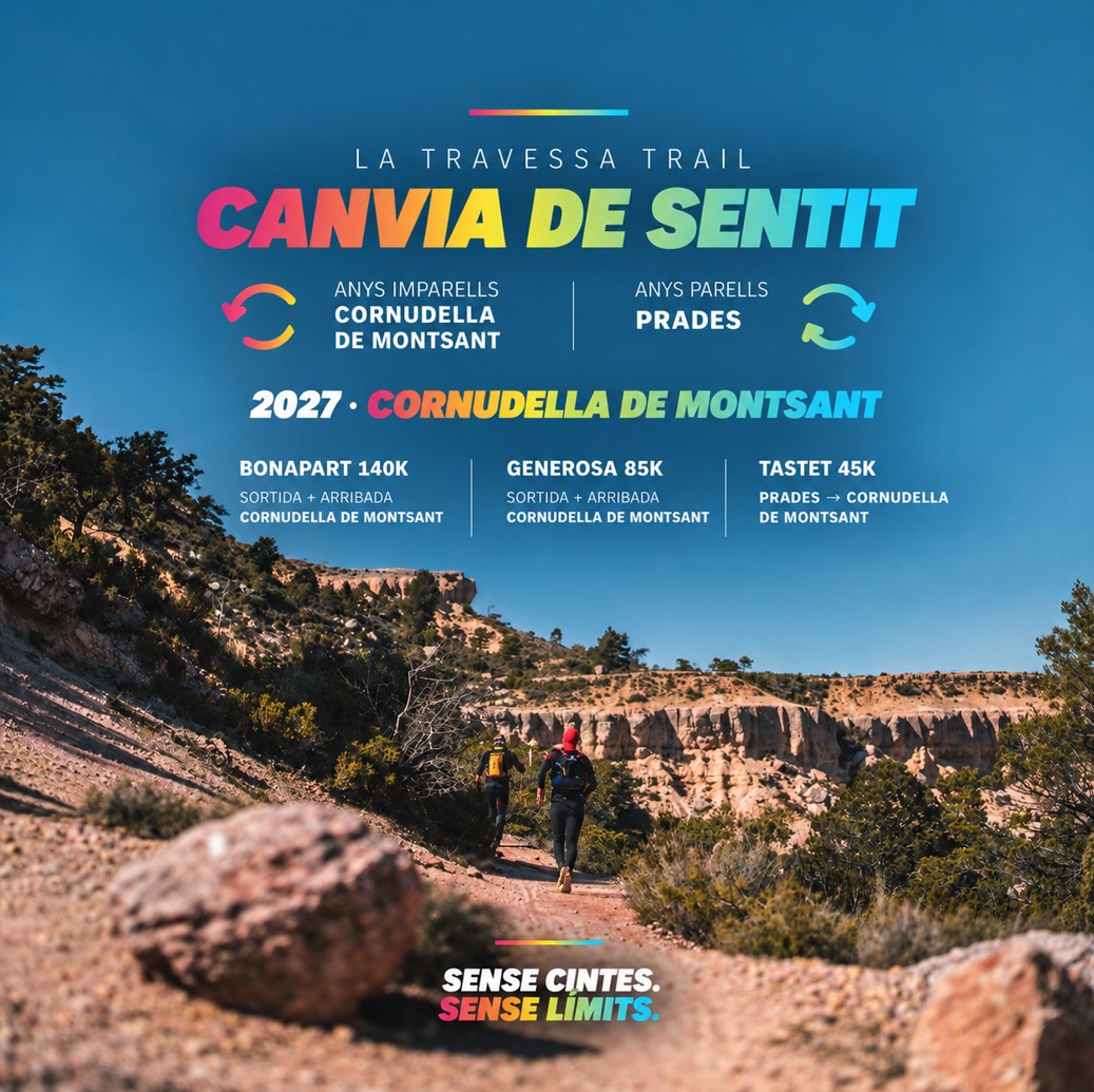 Travessa Trail Canvia de Sentit